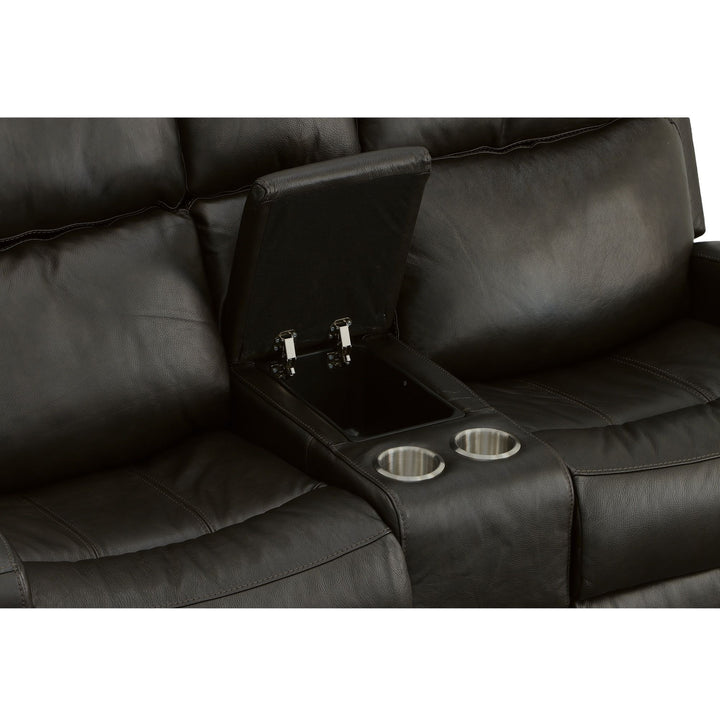 Cody Power Reclining Loveseat With Console &amp; Power Headrests Shadow