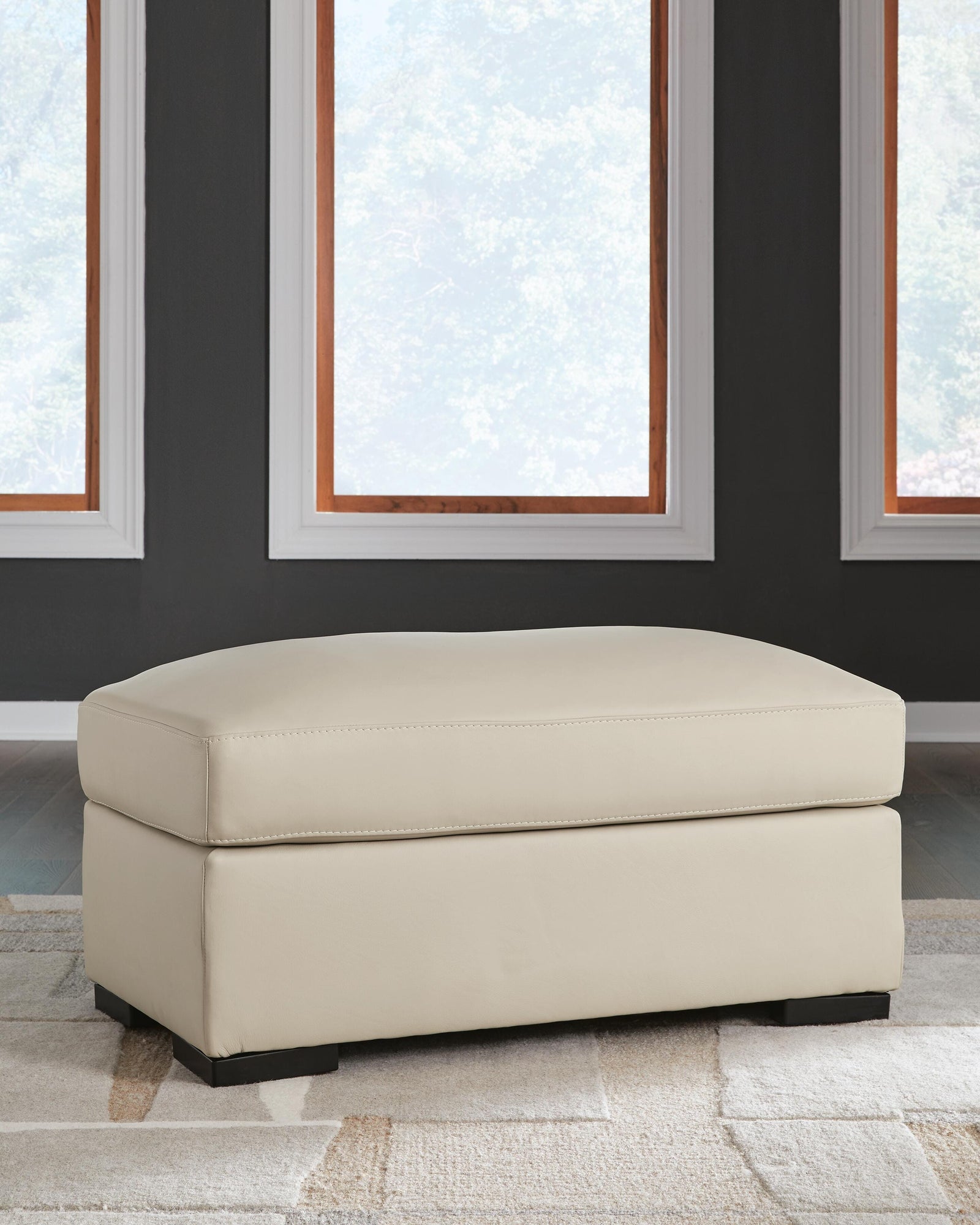 Treasure Trove Ottoman - White (2)