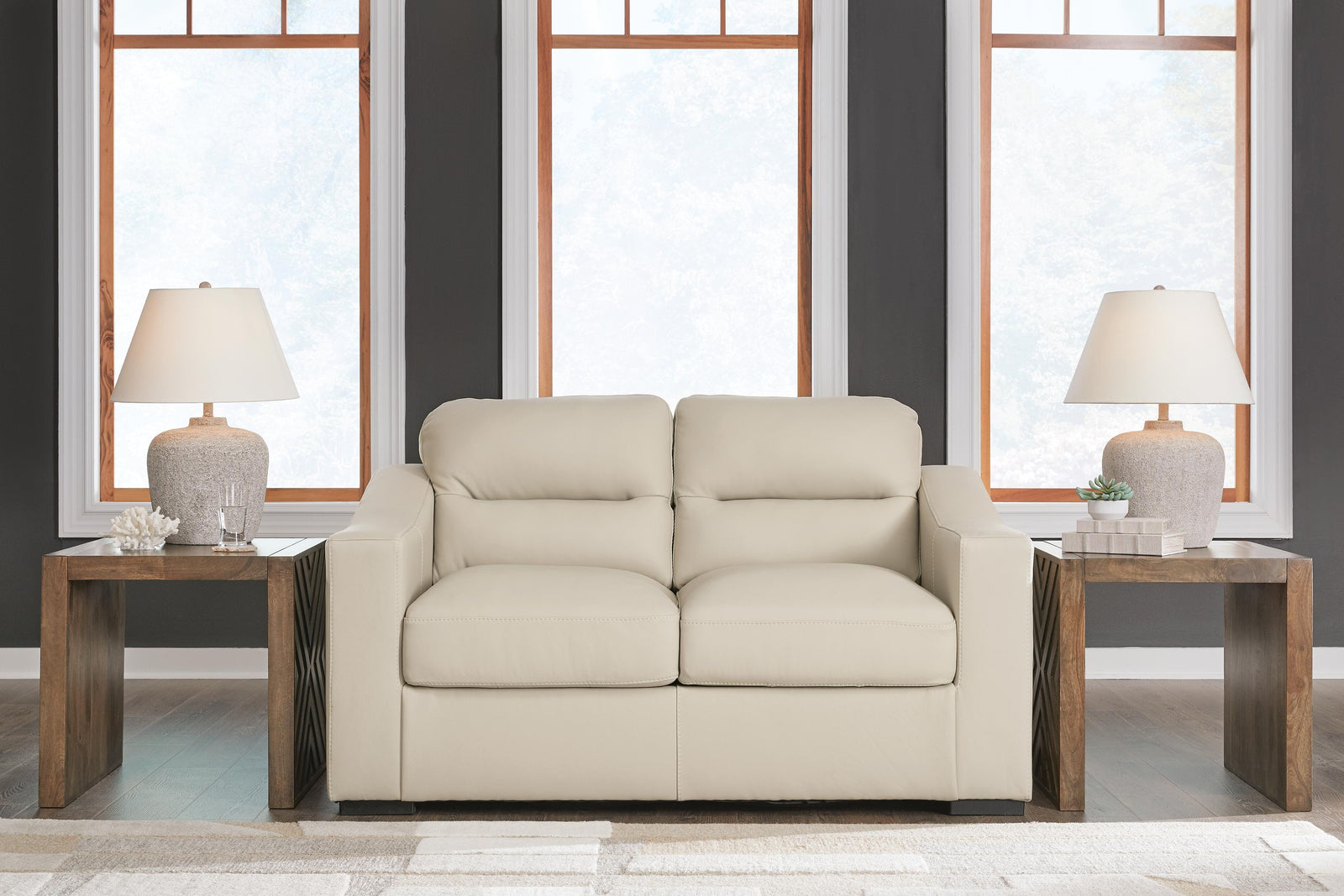 Treasure Trove Loveseat - White (2)