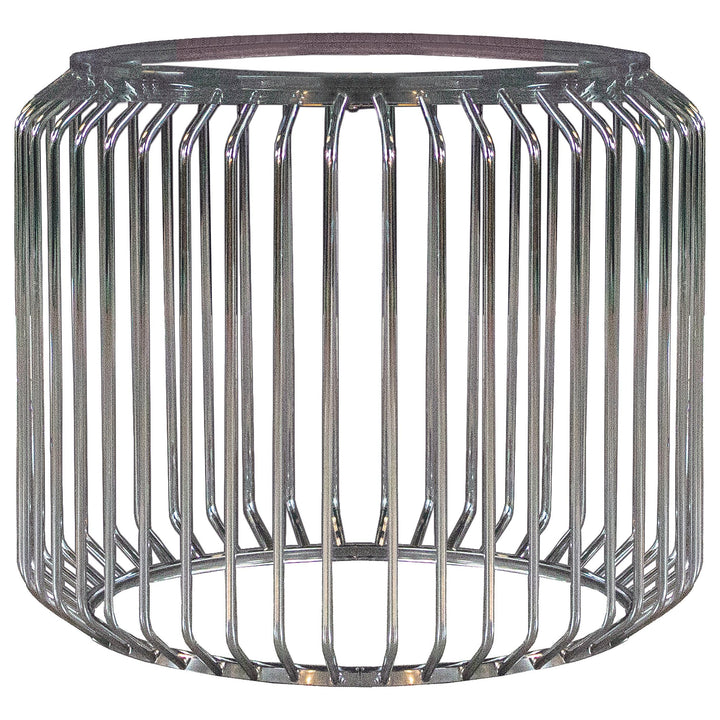 coaster-furniture-193430-veena-round-metal-dining-table-base-chrome