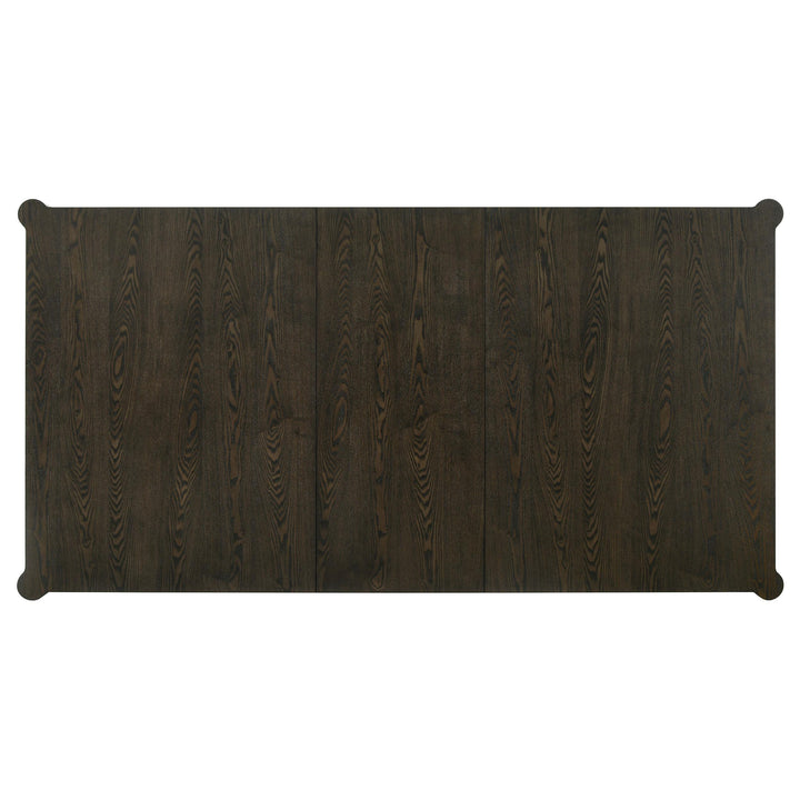 coaster-furniture-193671-reseda-81-inch-extension-leaf-dining-table-ash-brown