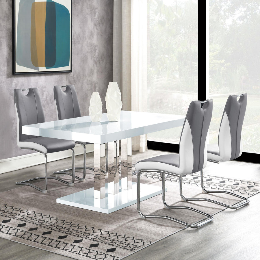 coaster-furniture-193811-s5-brooklyn-5-piece-rectangular-dining-set-white-high-gloss