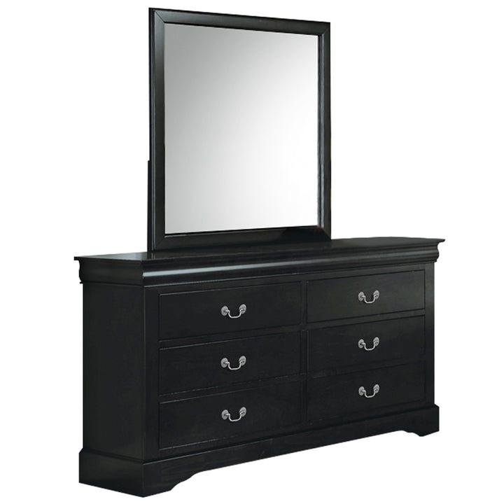 Louis Philippe III Dresser in Black