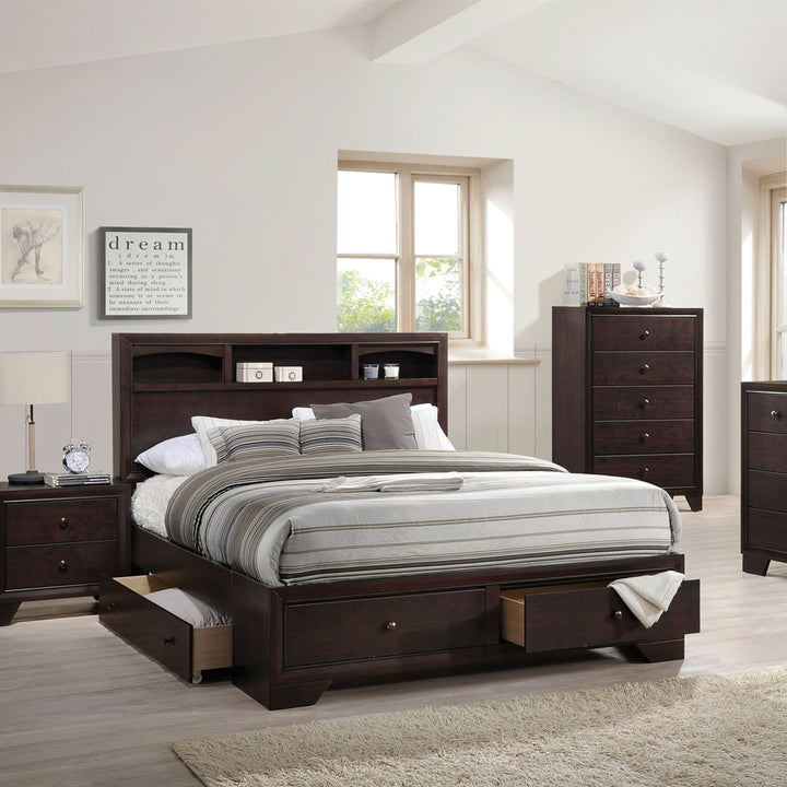 Madison II Queen Bed in Espresso