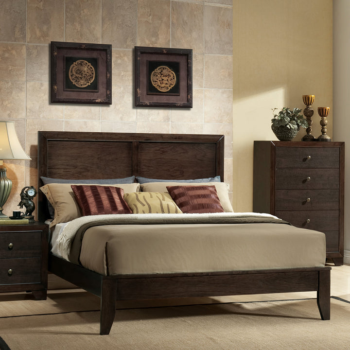 Madison Queen Bed - Espresso