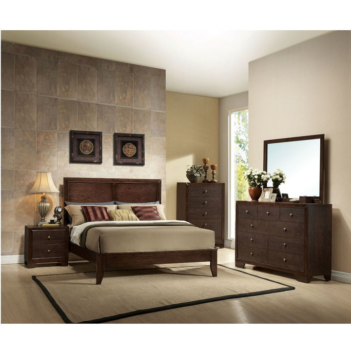 Madison Queen Bed - Espresso
