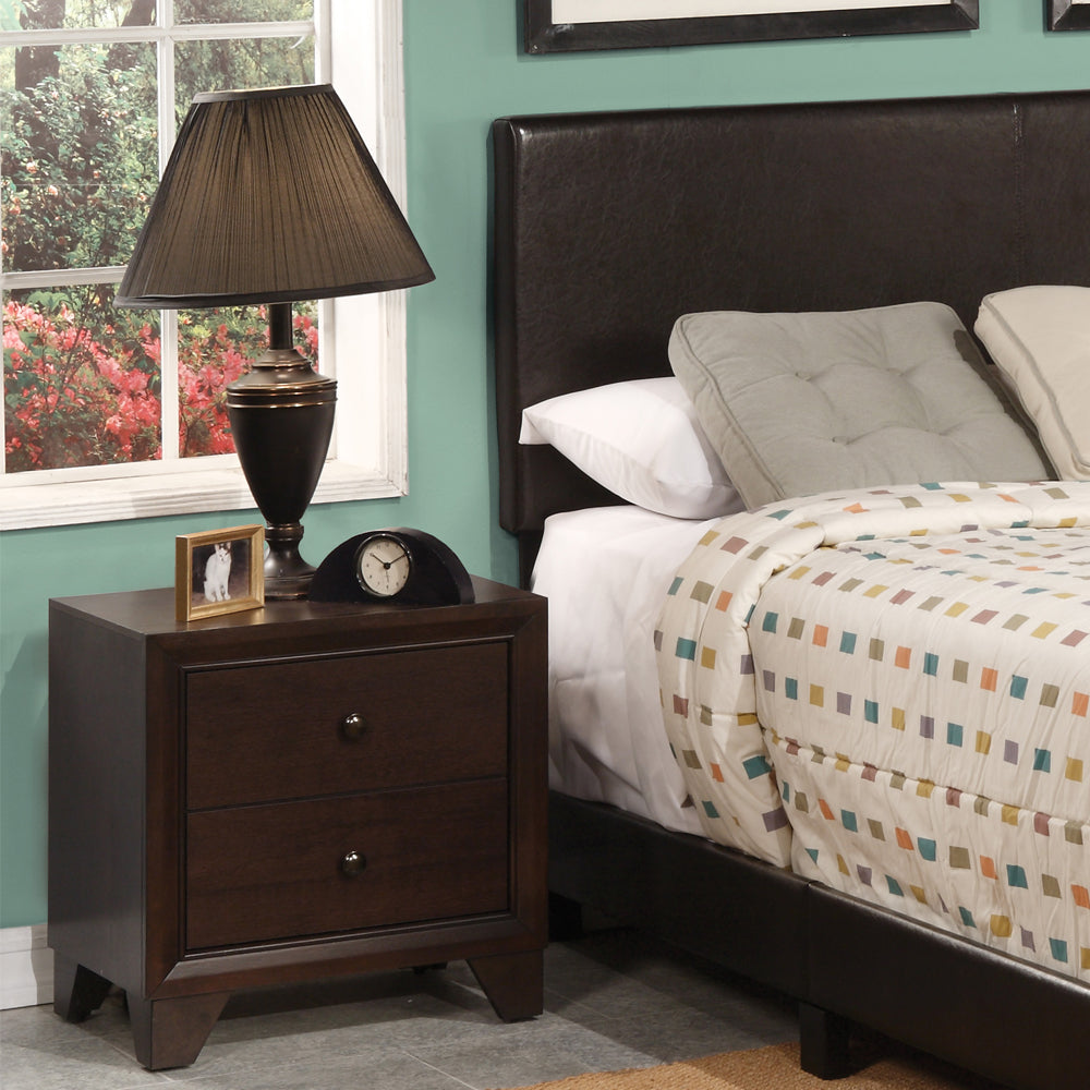 Madison Nightstand in Espresso Finish