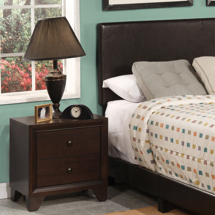 Madison Nightstand in Espresso Finish