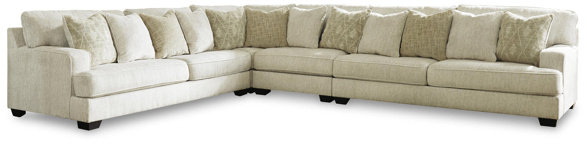 Rawcliffe 4-Piece Sectional - Parchment (1)