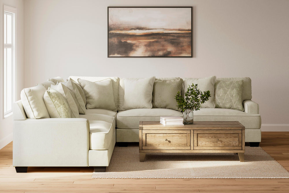 Rawcliffe 5-Piece Sectional - Parchment (3)