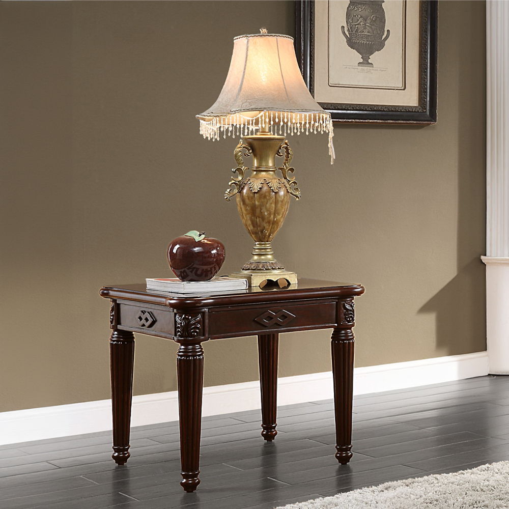 Chateau De Ville - End Table - Espresso