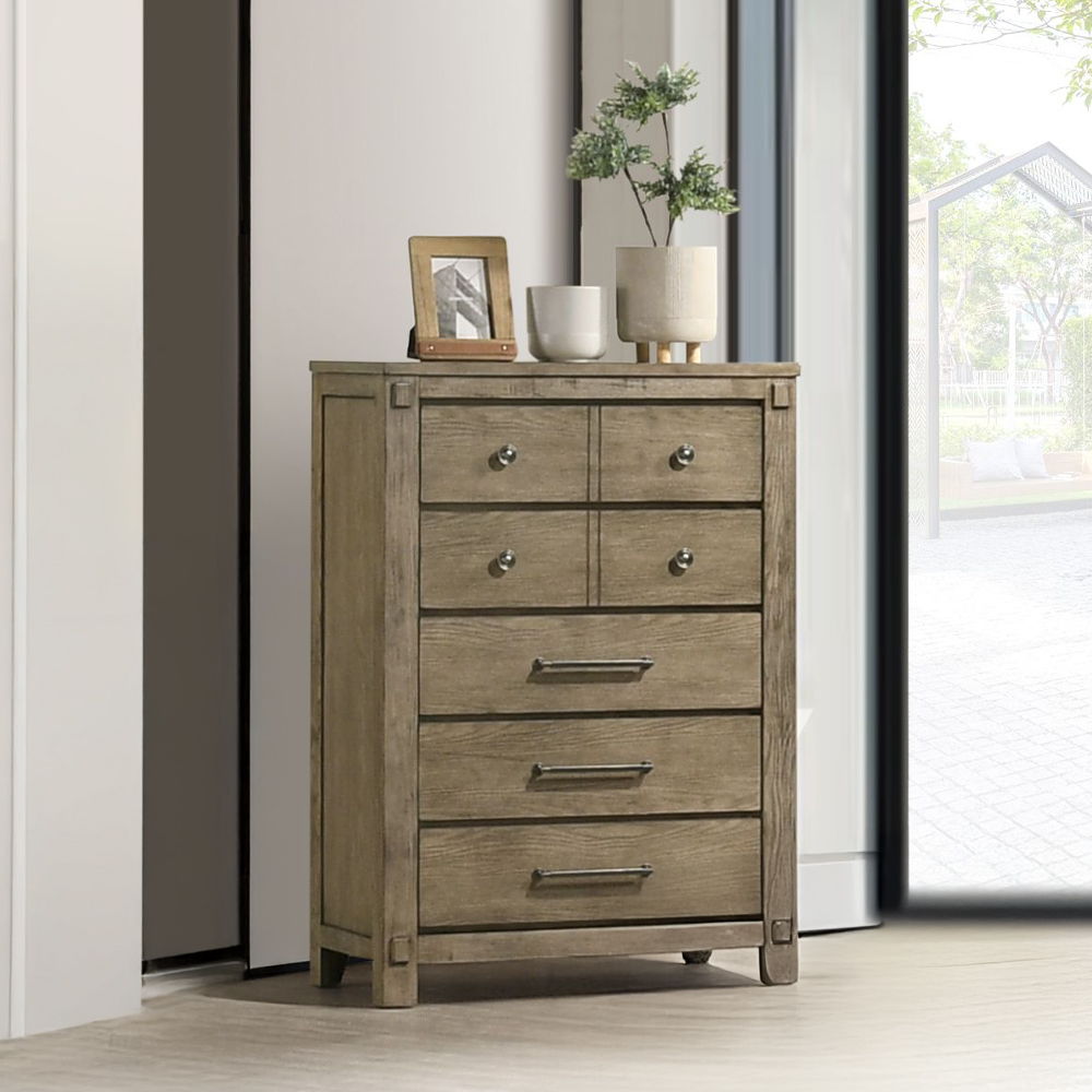 Colton - Chest - Antique White Oak