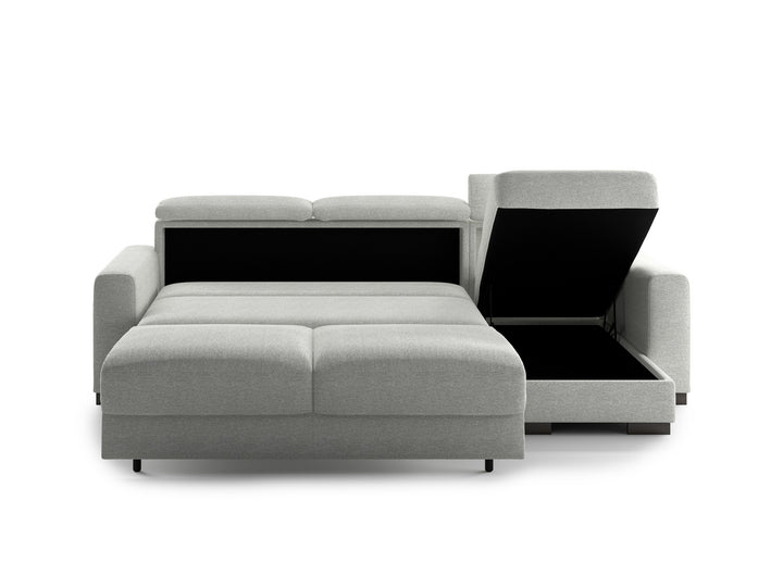 Luonto Elliot studio - Elliot Queen-CL Lea-40 402-6 Smoked-Birch Open Front