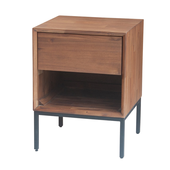 Hathaway Nightstand/Side Table - Newton Brown
