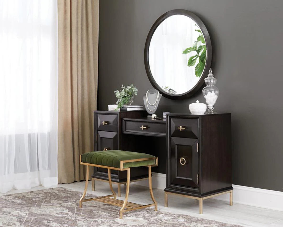 Formosa 4-Drawer Vanity Desk