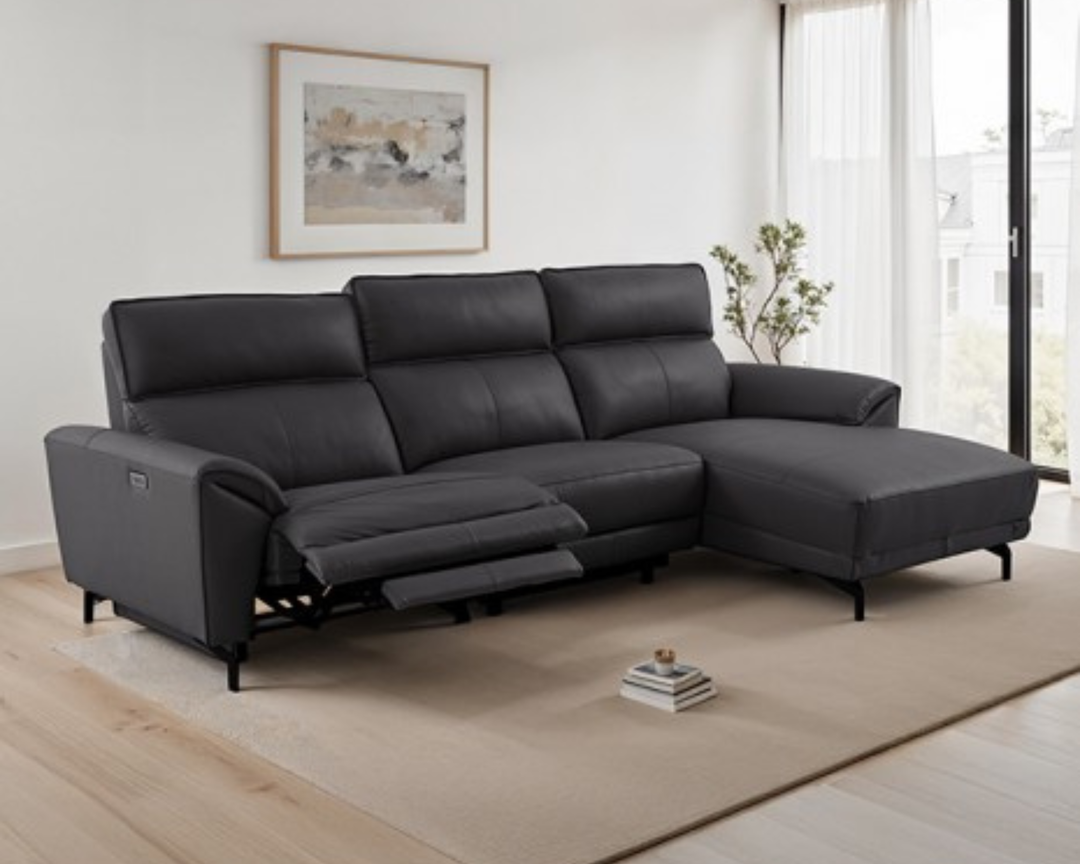 Theola Power Reclining Sectional – Right Chaise