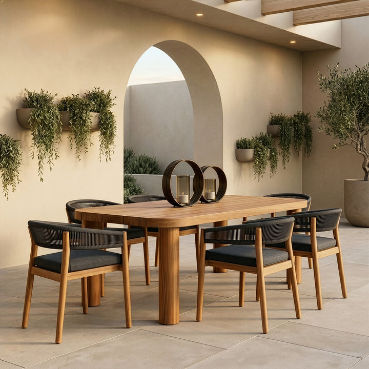 Kamari - Outdoor Natural Teak Dining Table