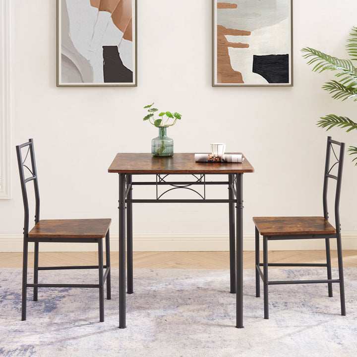 3-piece-kitchen-dining-room-table-set-retro-brown-chair
