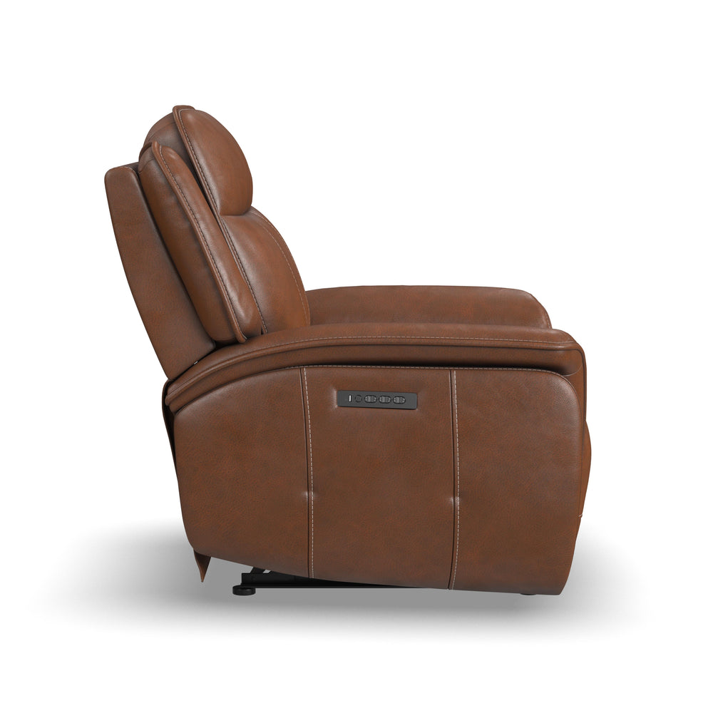 Swift Power Recliner With Power Headrest & Lumbar Hazelnut
