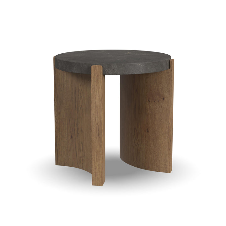 flexsteel-w1488-033-eclipse-round-end-table-light-brown-dark-gray
