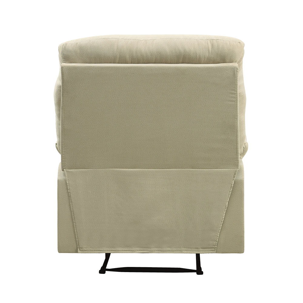 Arcadia - Motion Recliner - Beige Microfiber