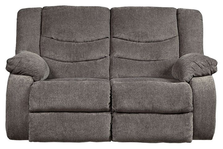Tulen - Reclining Loveseat - Gray