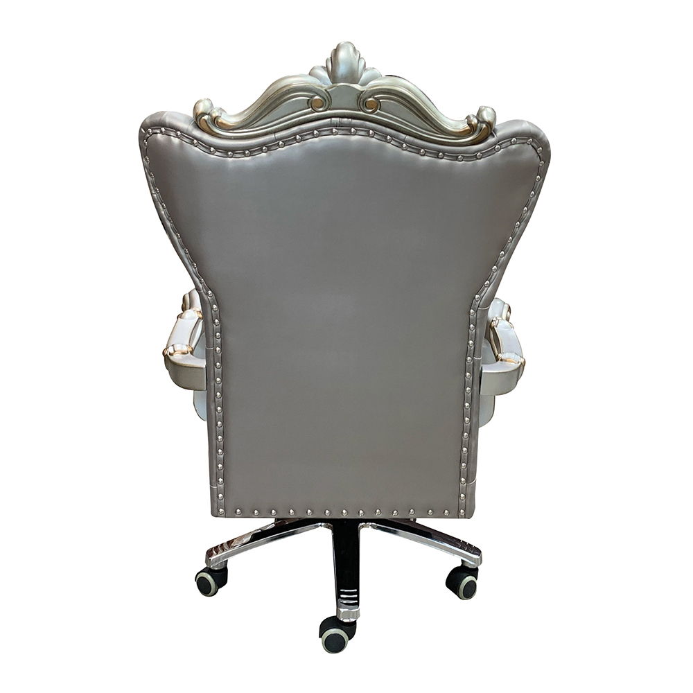 versailles-executive-office-chair-silver-synthetic-leather-antique-platinum