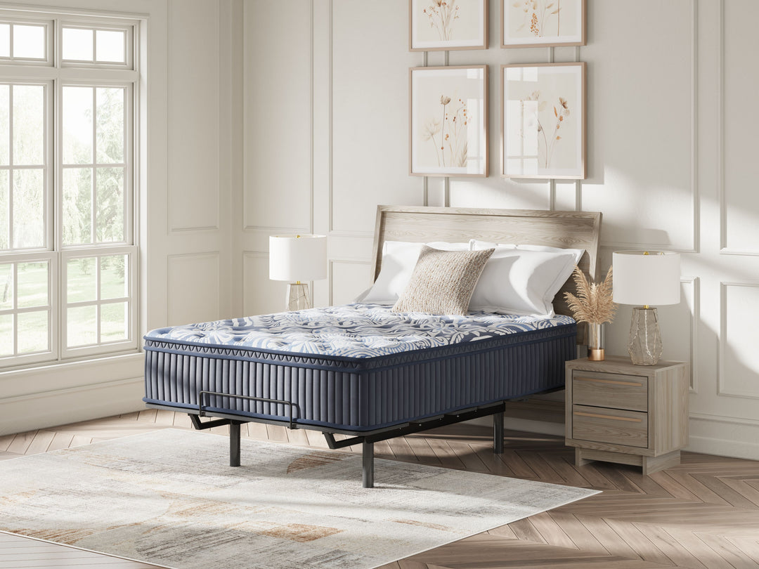 Plush Luxe 2.0 - California King Mattress - Blue by Ashley Furniture product image