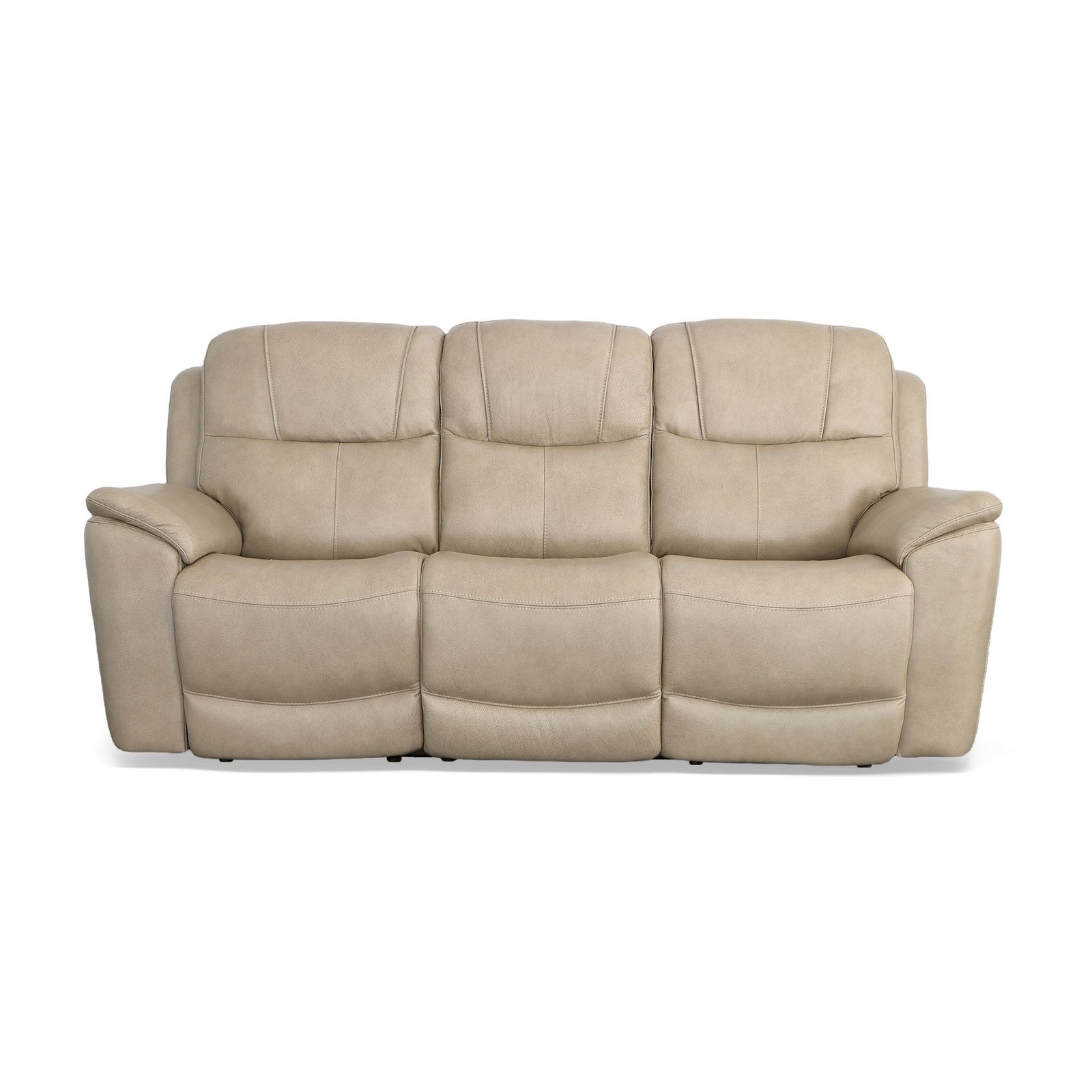 Crew  Power Reclining Sofa With Power Headrests & Lumbar  Pebble