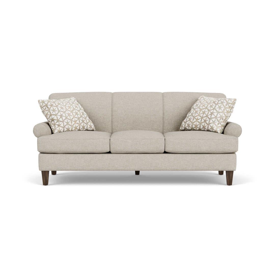 Flexsteel 5654-31 Venture  Sofa  White
