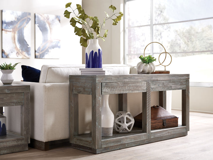 herringbone-solid-wood-two-drawer-console