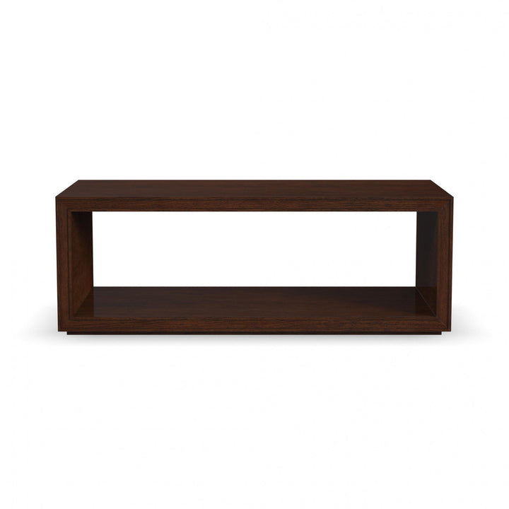 Waterfall Rectangular Coffee Table with Casters