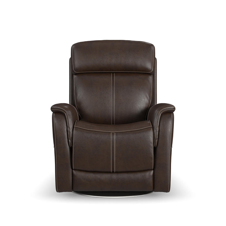 flexsteel-1524-52ph-05070-view-power-swivel-recliner-with-power-headrest-dark-brown