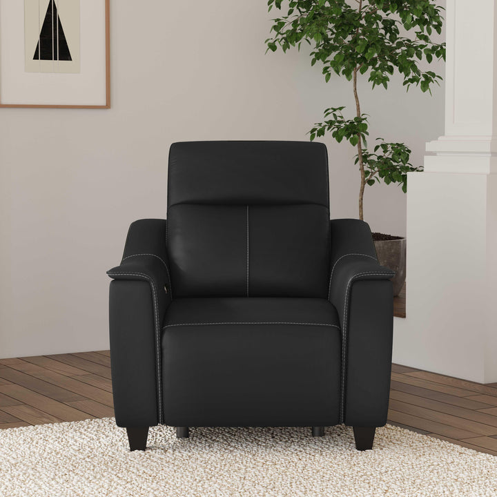 Walter Power Recliner With Power Headrest Coal