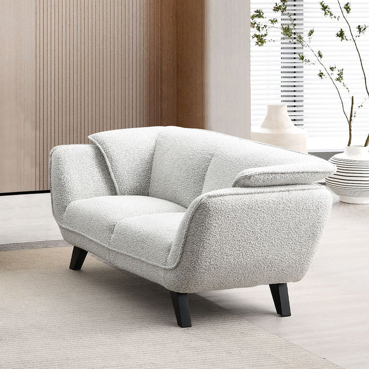 Nayeli - Loveseat - Light Gray Boucle