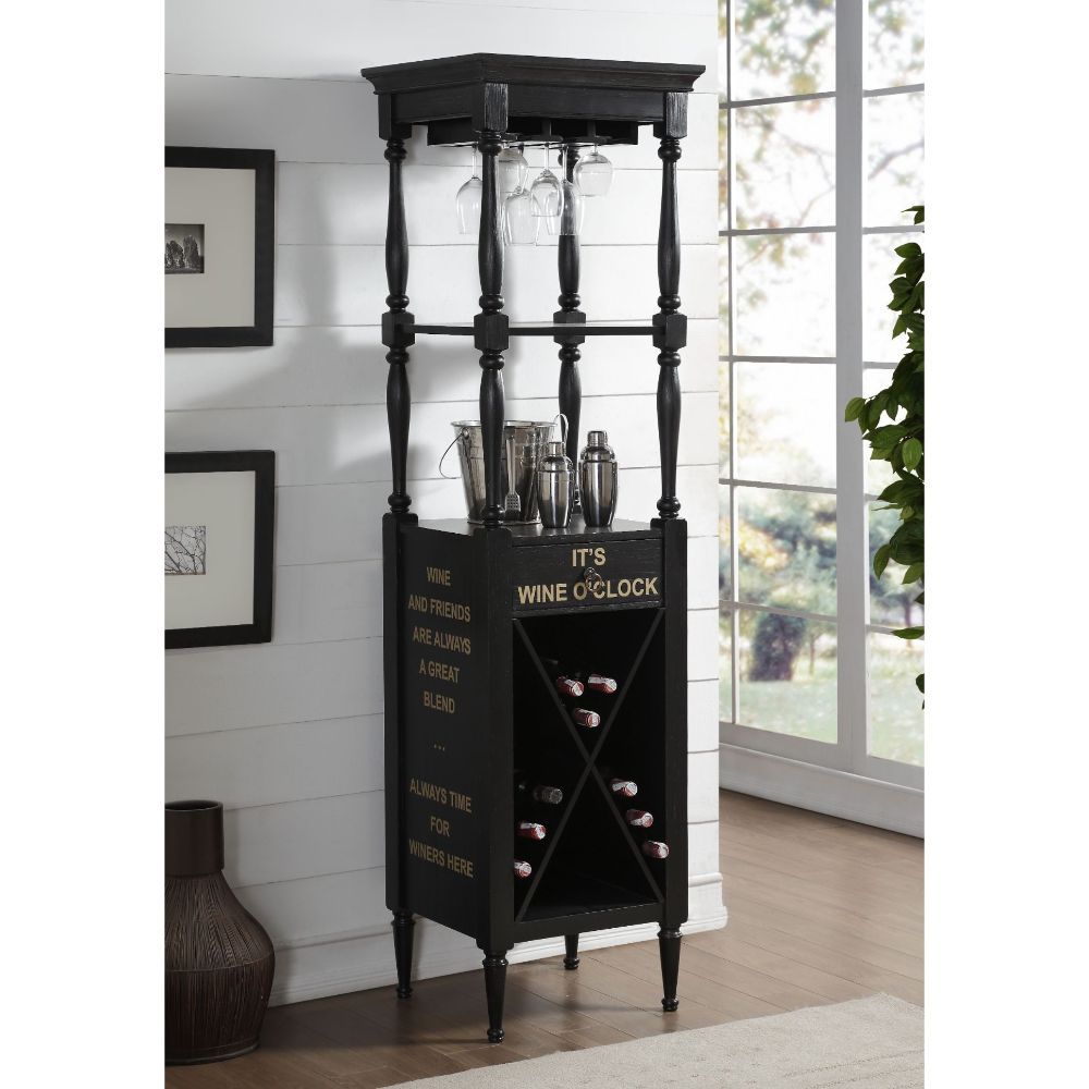 Anthony - Wine Cabinet - Black