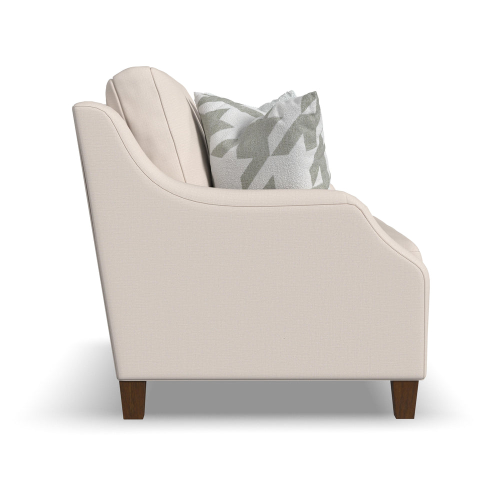 Gianna Fabric Bench Loveseat