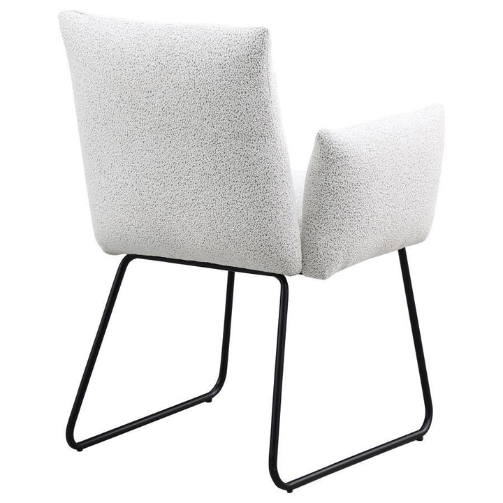 Ackland - Upholstered Dining Side Chair  - Light Gray