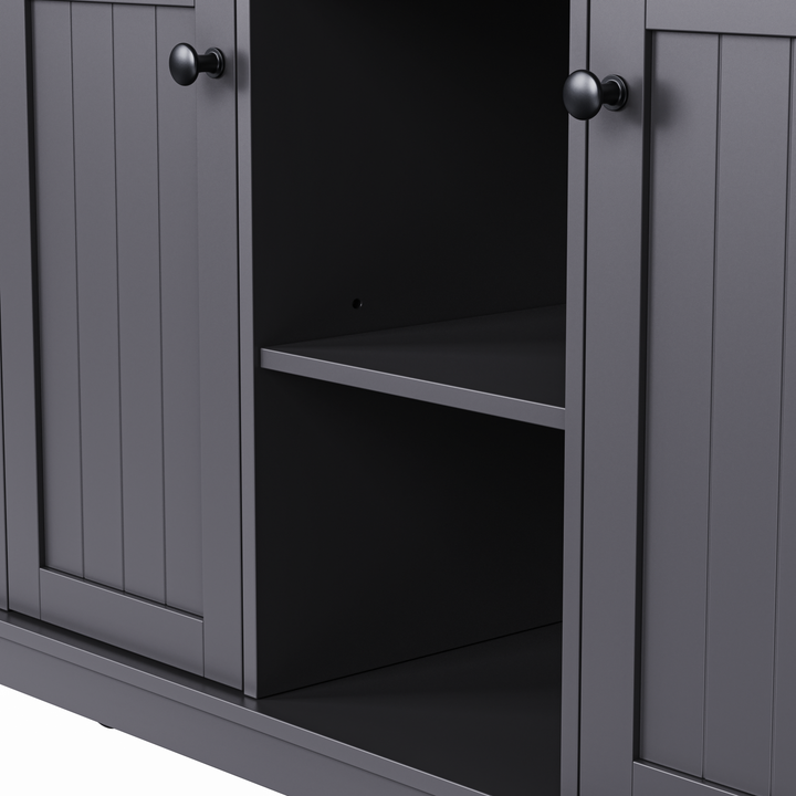 53-inch-black-kitchen-island-cart-with-drop-leaf-and-power-outlet