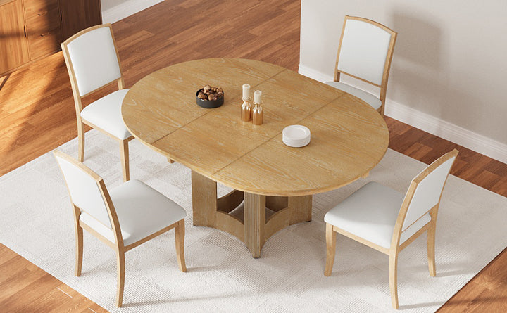 farmhouse-extendable-round-dining-table-set-for-5-with-upholstered-chairs-and-removable-leaf-natural-beige