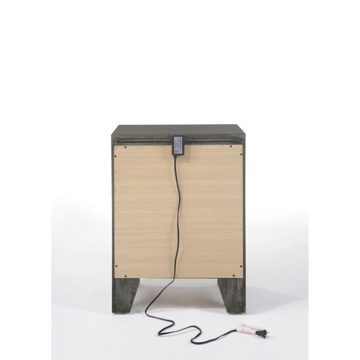 Blaise - Accent Table - Gray Oak