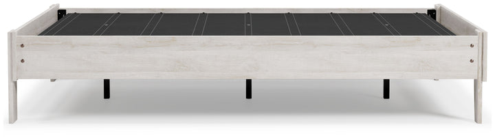 Shawburn - Full Platform Bed - Whitewash