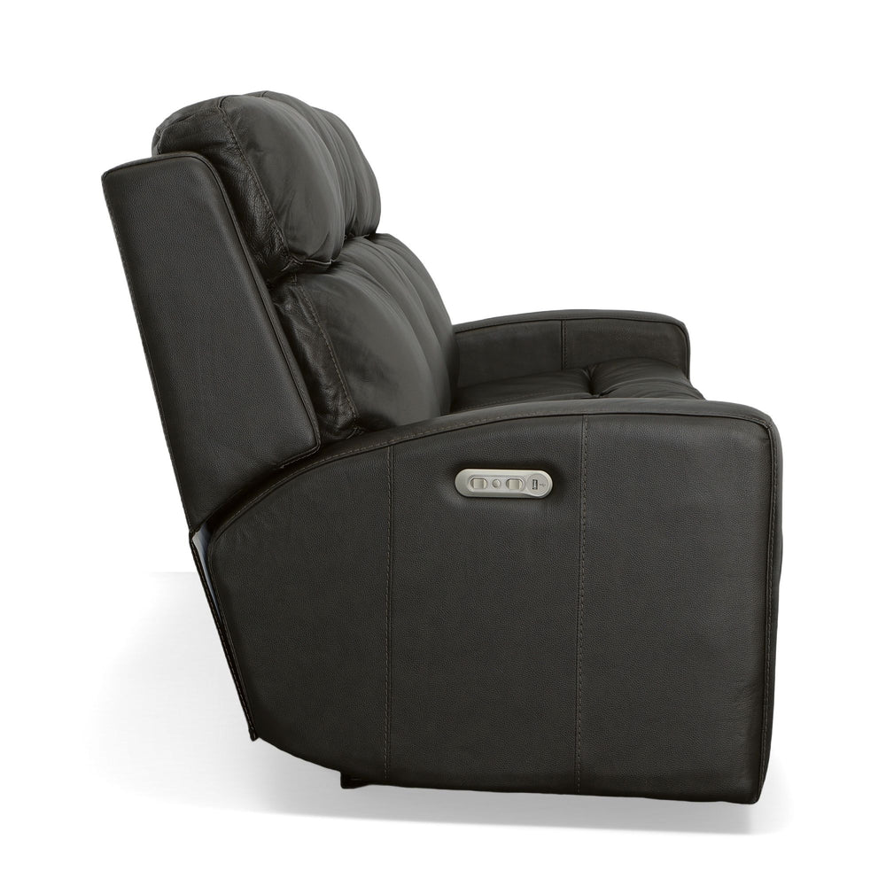 Cody Power Reclining Sofa With Power Headrests Shadow