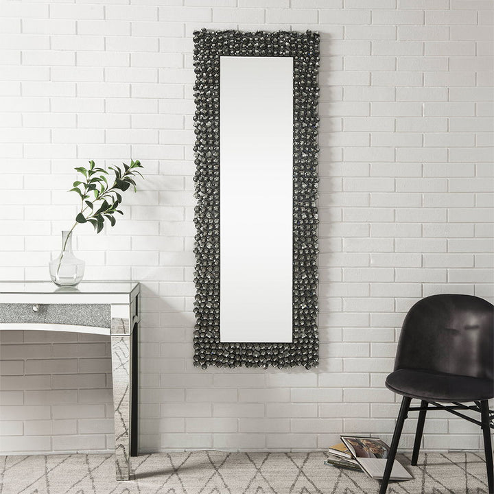 Kachina - 63" Accent Mirror - Mirrored & Faux Gems