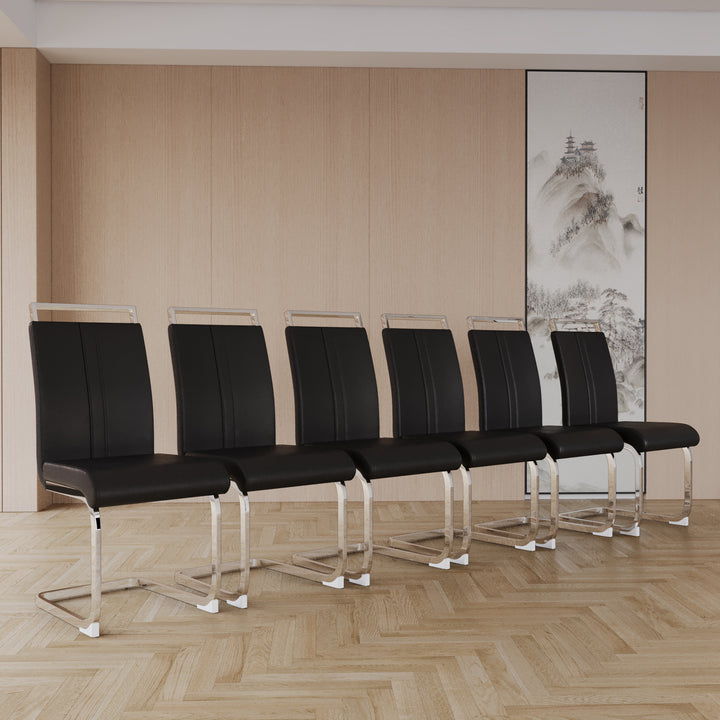 medieval-modern-black-dining-table-set-7-piece