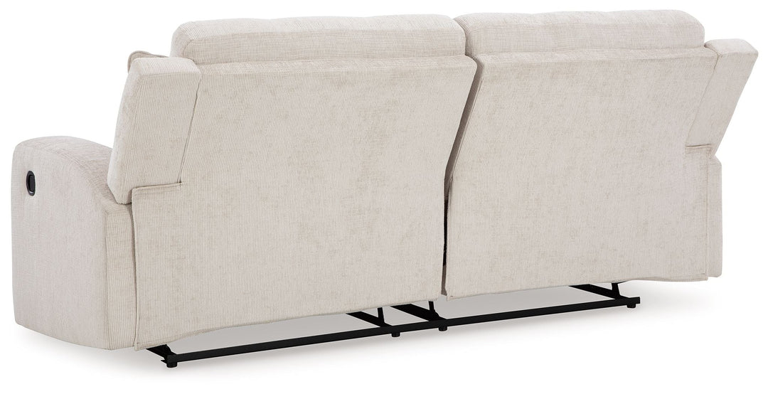 Danum - 2 Seat Reclining Sofa - Stone