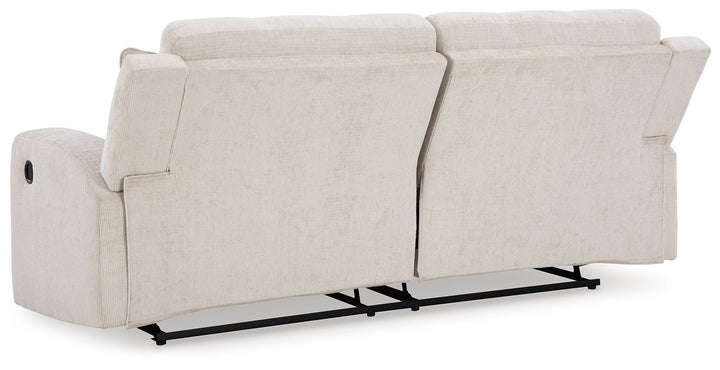 Danum - 2 Seat Reclining Sofa - Stone