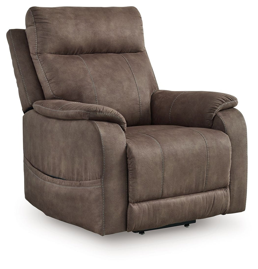 Crestmeade Power Lift Recliner with Heat, Massage & USB Charging - Espresso