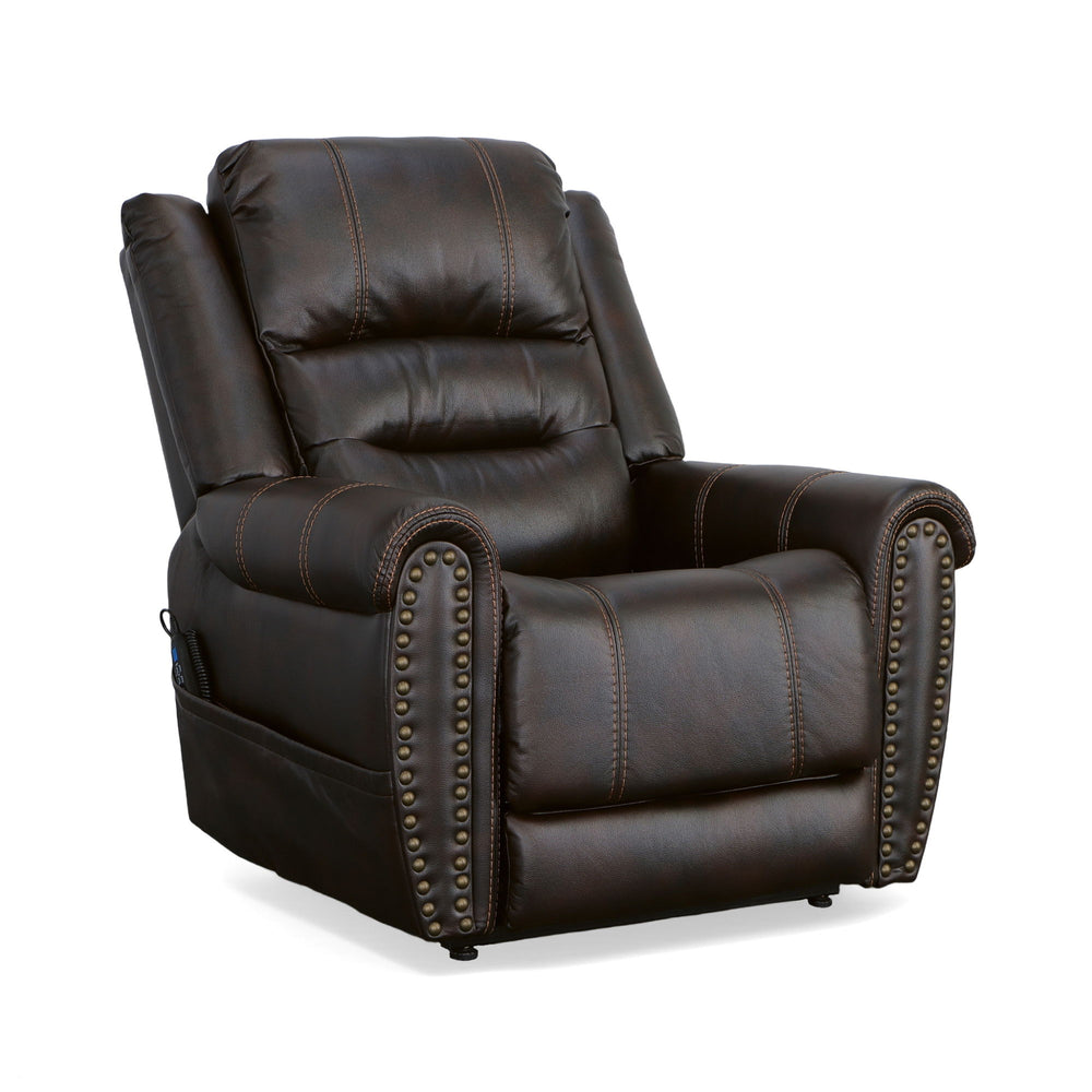 Oscar Fabric Power Lift Recliner with Right