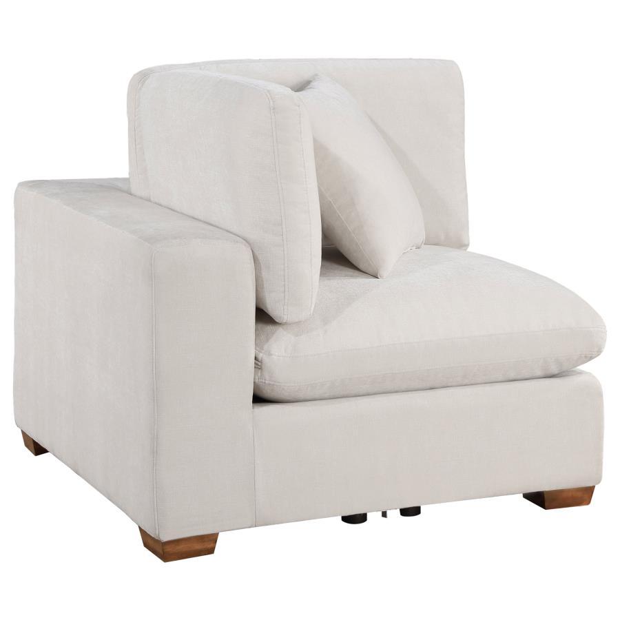 Coaster Furniture Lakeview - Upholstered Corner Chair - Ivory